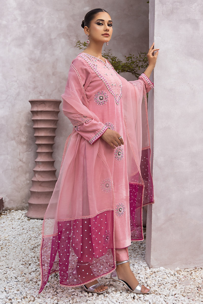 Chic Ophicial | Velveteen Luxury Fall Collection | Narmin by Chic Ophicial - Designer Dress - Type: Ladies Clothes - Available at Libayah - 100% Original