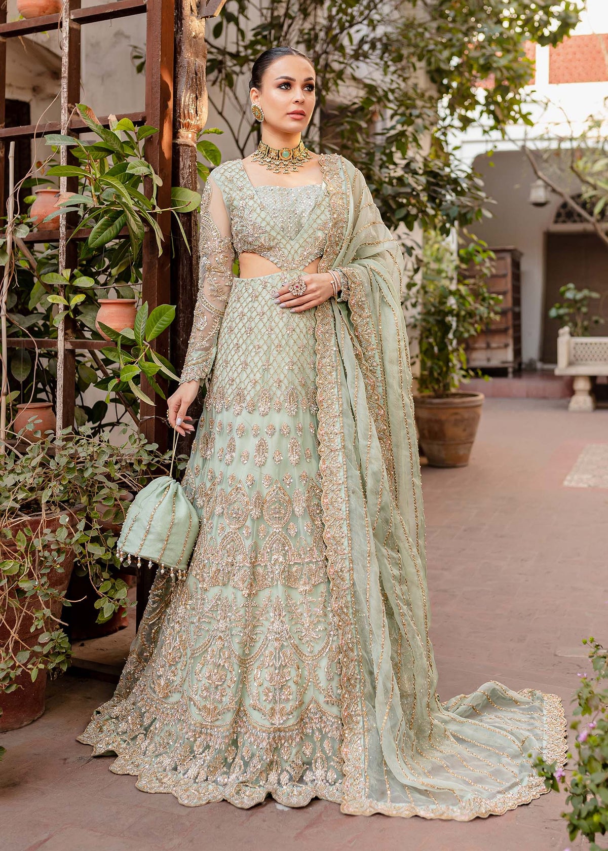 Kanwal Malik | Wedding Formals and Bridals | NAFEESA by Kanwal Malik - Designer Dress - Type: Ladies Clothes - Available at Libayah - 100% Original
