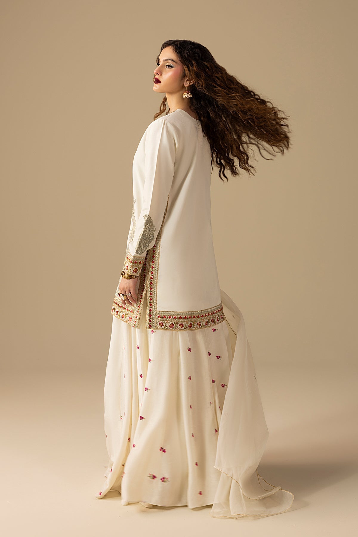 Erum Khan | Lillia Summer Edit | Dream Dust by Erum Khan - Designer Dress - Type: Ladies Clothes - Available at Libayah - 100% Original