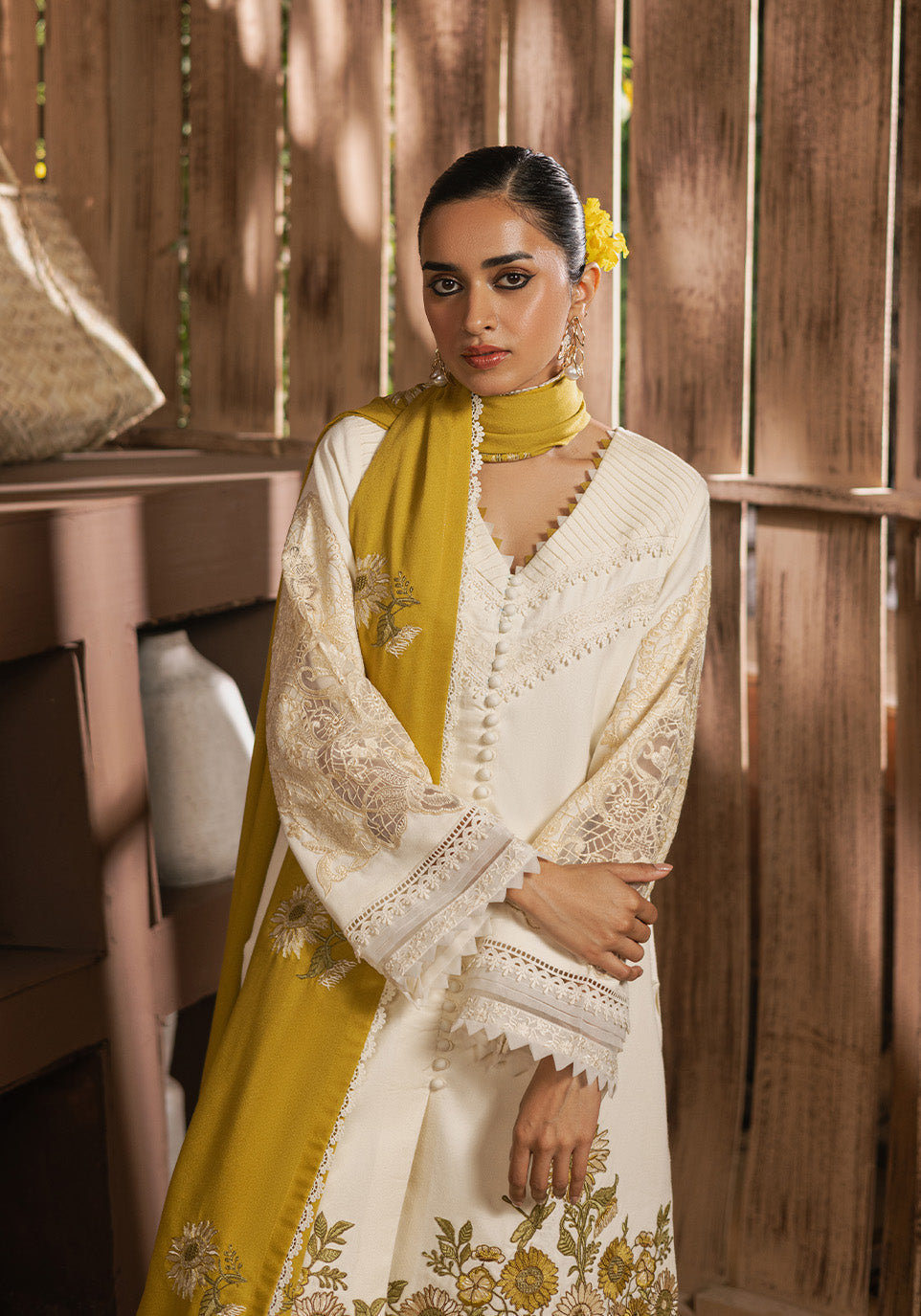 Zarqash | Kaya Casual Pret Fall 24 | ZQ 0010 EVYN by Zarqash - Designer Dress - Type: Ladies Clothes - Available at Libayah - 100% Original