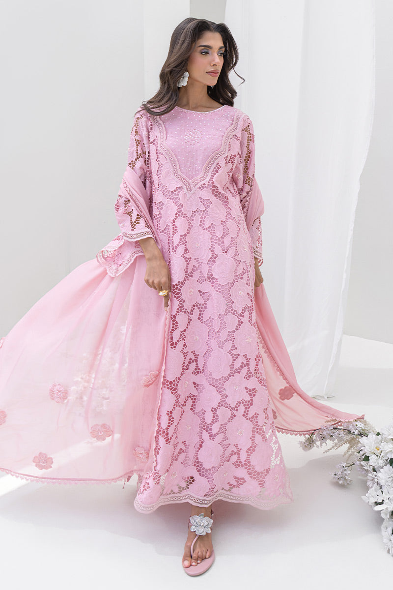 Chic Ophicial |  Aarzu Luxe Pret | Frosted Rose by Chic Ophicial - Designer Dress  - Type : Ladies Clothes - Available at Libayah - 100% Original 