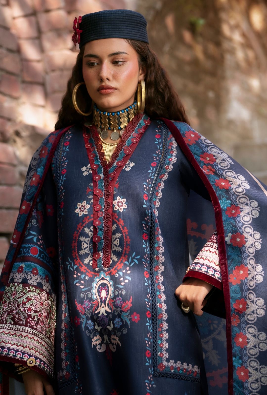 AJR Couture | Sard Sham | Nilofer by AJR Couture - Designer Dress - Type : Ladies Clothes - Available at Libayah - 100% Original 