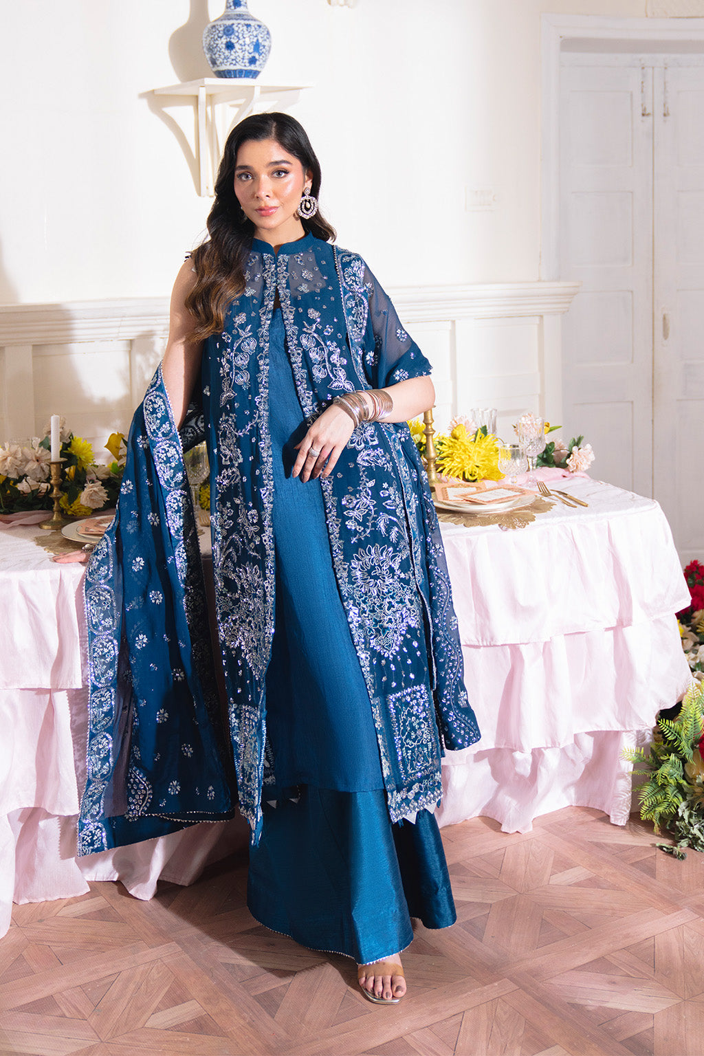 Neeshay | Dastaan Formals 25 | Aabirah by Neeshay - Designer Dress  - Type : Ladies Clothes - Available at Libayah - 100% Original 