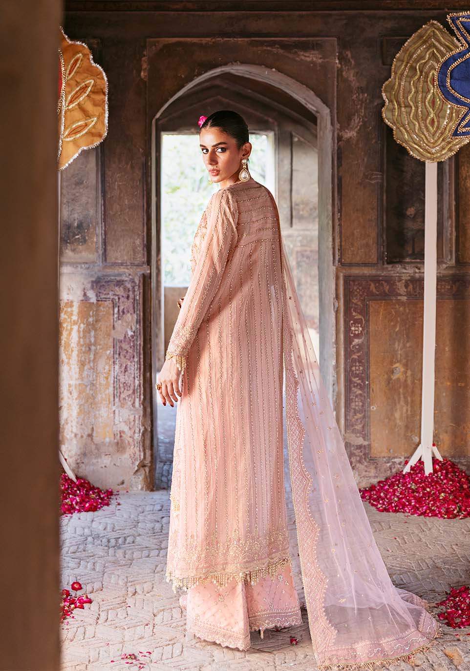 Mehar – authentic Pakistani formal dress from the Zarqash Arzoo Festive Collection collection for women in the UK.