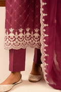 Cross Stitch | Mahiri Embroidered Lawn 24 | VIOLET QUARTZ by Cross Stitch - Designer Dress - Type: Ladies Clothes - Available at Libayah - 100% Original