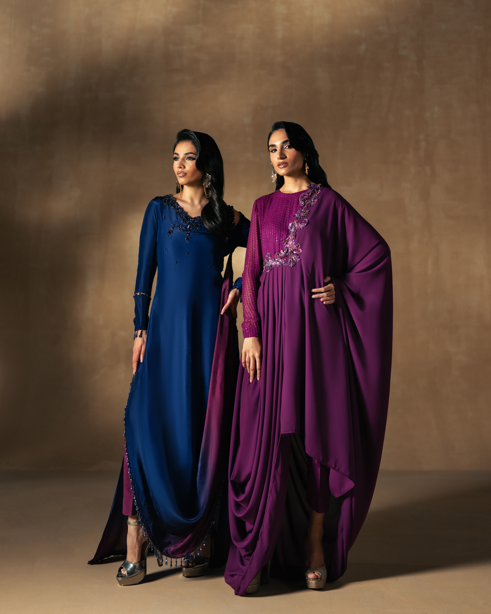 Vasal | Zyra Luxe Pret 26 | Sapphire drift by Vasal - Designer Dress  - Type : Ladies Clothes - Available at Libayah - 100% Original 