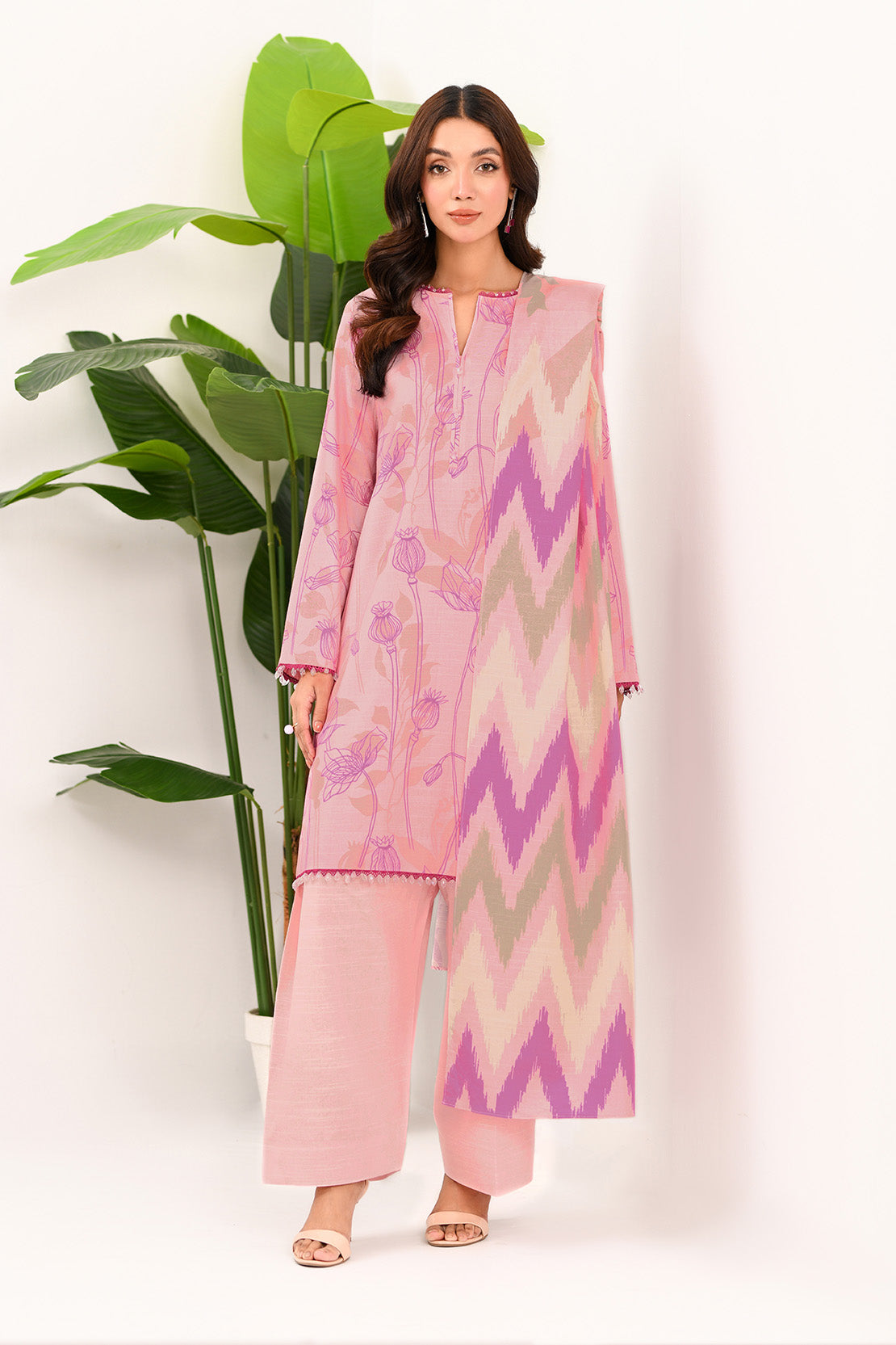 So Kamal | Winter Khaddar | KHADDAR SUIT SK36 by So Kamal - Designer Dress - Type: Ladies Clothes - Available at Libayah - 100% Original