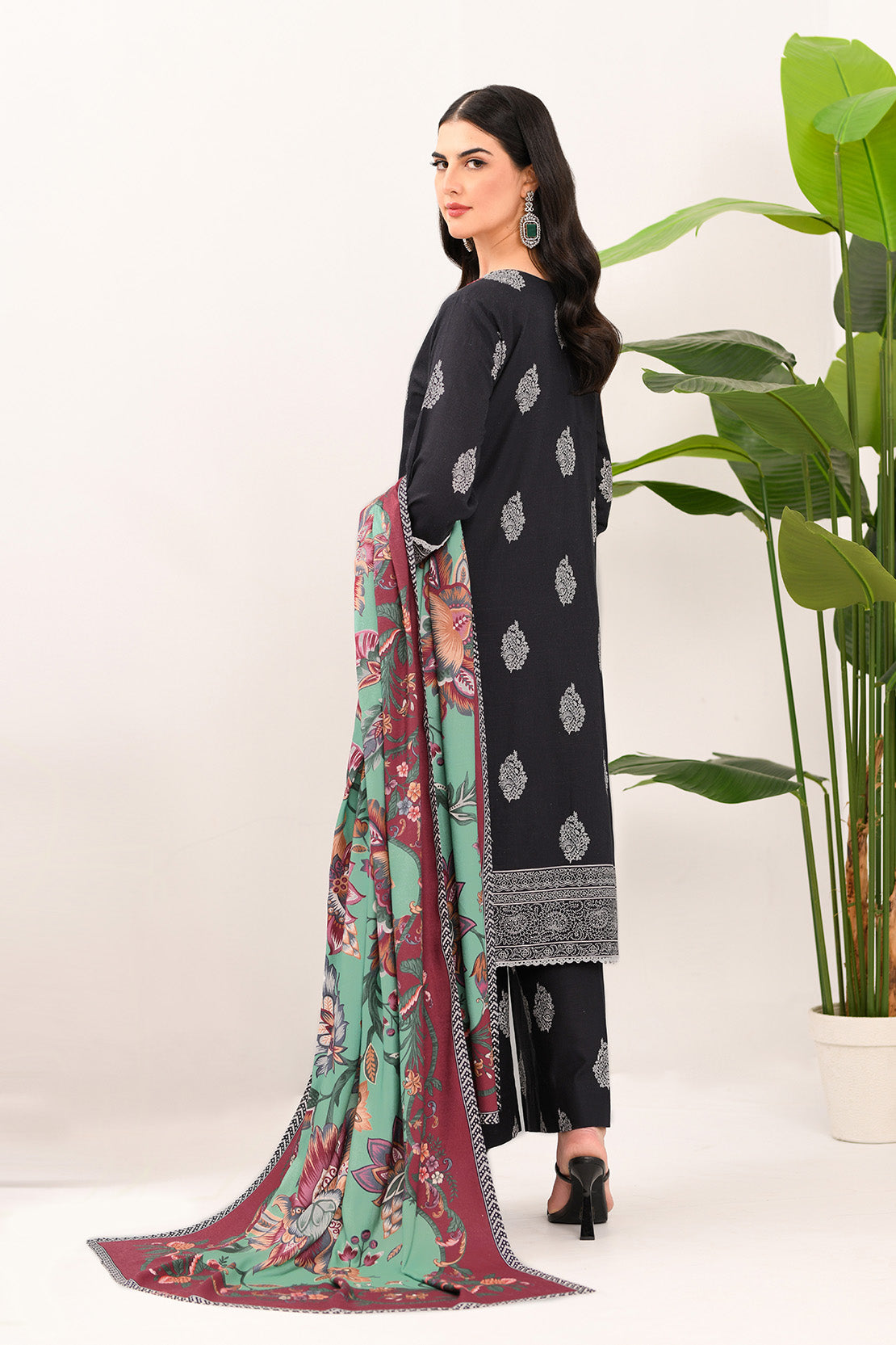 So Kamal | Winter Khaddar | KHADDAR SUIT SK15 by So Kamal - Designer Dress - Type: Ladies Clothes - Available at Libayah - 100% Original