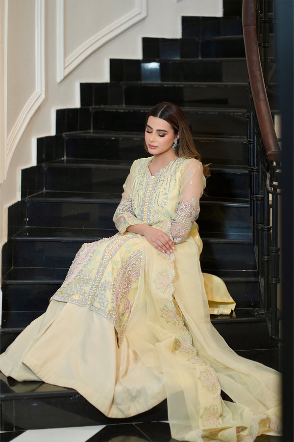 Maryum N Maria | Amani Formals | AURY - MW40117 by Maryum N Maria - Designer Dress  - Type : Ladies Clothes - Available at Libayah - 100% Original 