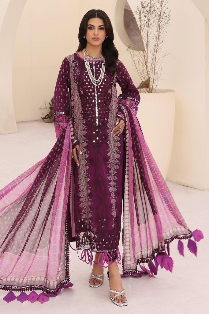 Charizma | Naranji Embroidered Lawn 24 | CN4-003 by Charizma - Designer Dress - Type: Ladies Clothes - Available at Libayah - 100% Original