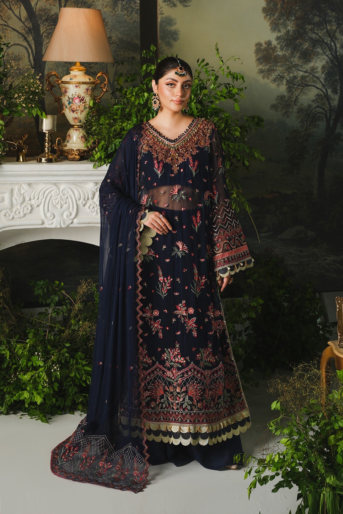 Paras by Pasha | Ayla Luxury Formals | PR102 Midnight by Paras by Pasha - Designer Dress - Type: Ladies Clothes - Available at Libayah - 100% Original