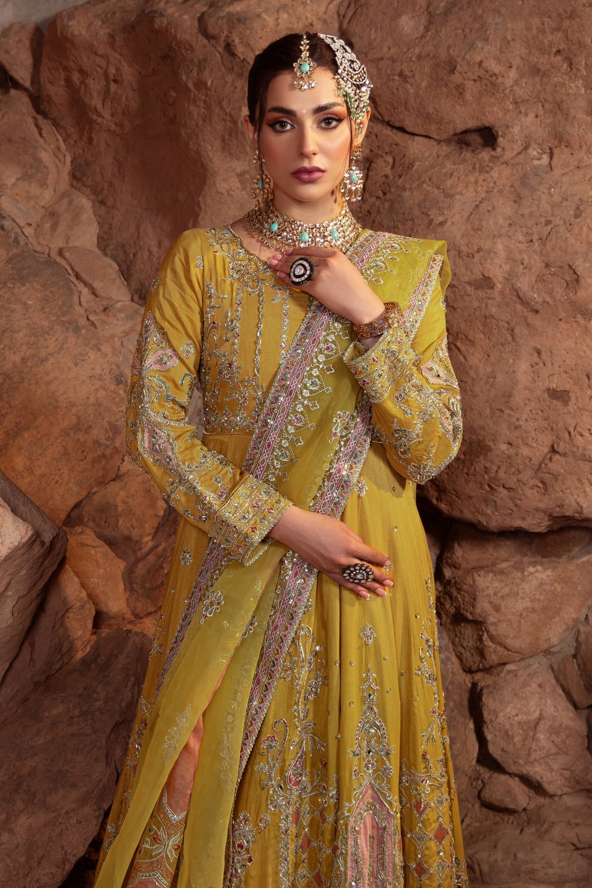 Naqshi | Samarkand Wedding Formals | Adeen by Naqshi - Designer Dress - Type: Bridal - Available at Libayah - 100% Original