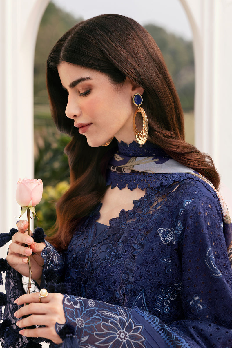 Baroque | Eid Lawn 25 | EL-D07 by Baroque - Designer Dress - Type: Ladies Clothes - Available at Libayah - 100% Original