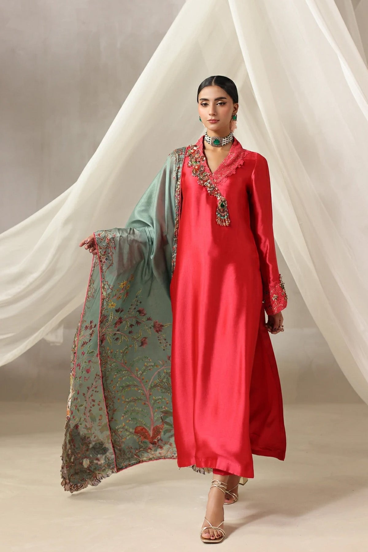 Musferah Saad | Into Twilight | Elara by Musferah Saad - Designer Dress  - Type : Ladies Clothes - Available at Libayah - 100% Original 