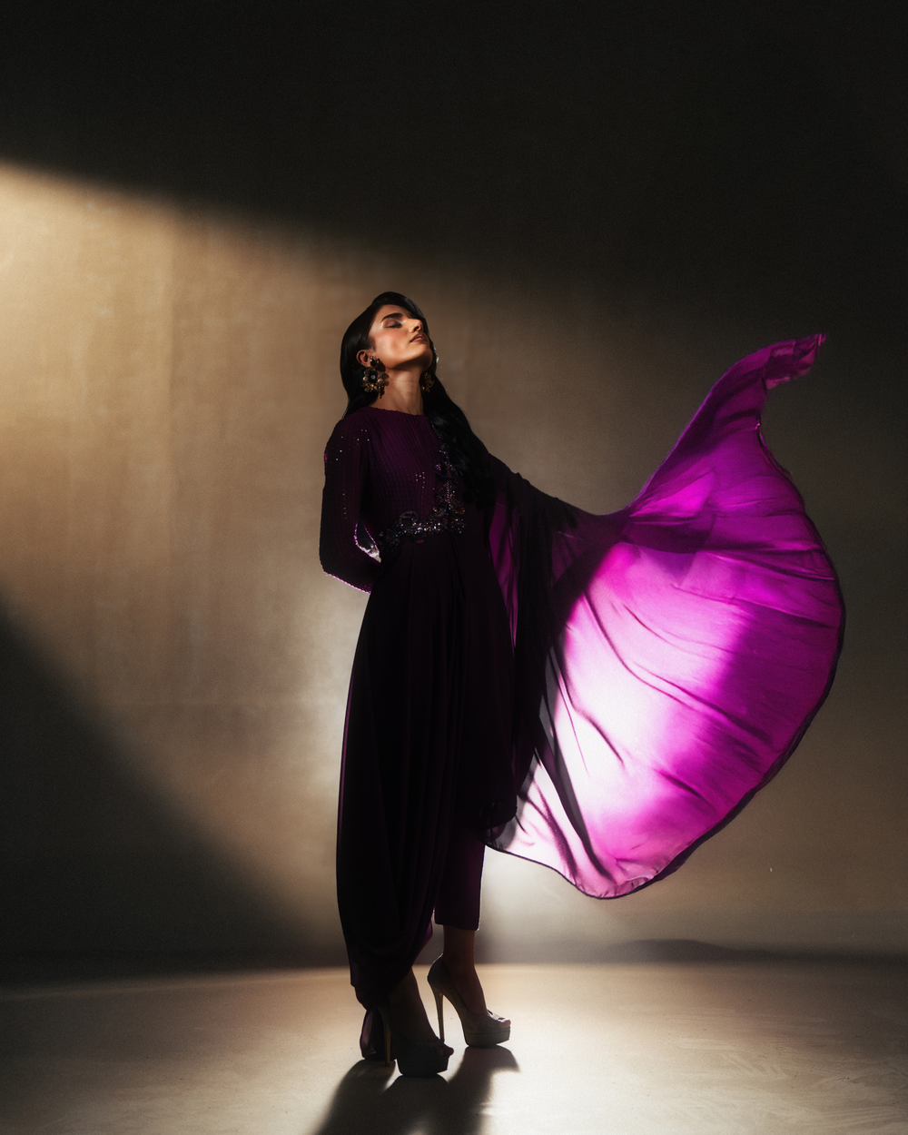 Vasal | Zyra Luxe Pret 26 | Divine drape by Vasal - Designer Dress  - Type : Ladies Clothes - Available at Libayah - 100% Original 
