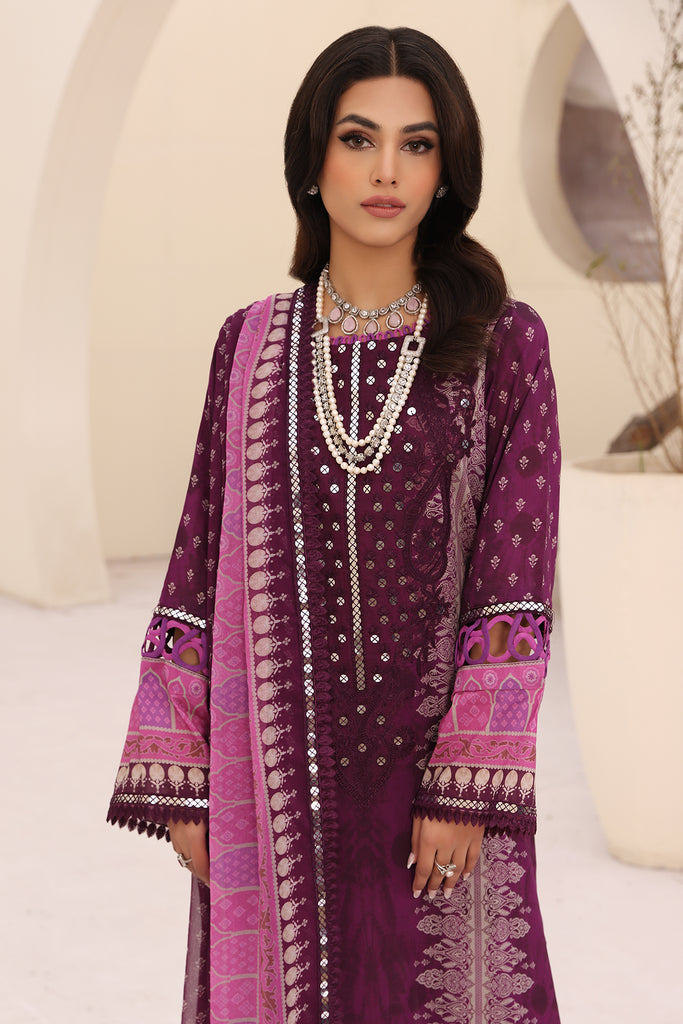 Charizma | Naranji Embroidered Lawn 24 | CN4-003 by Charizma - Designer Dress - Type: Ladies Clothes - Available at Libayah - 100% Original