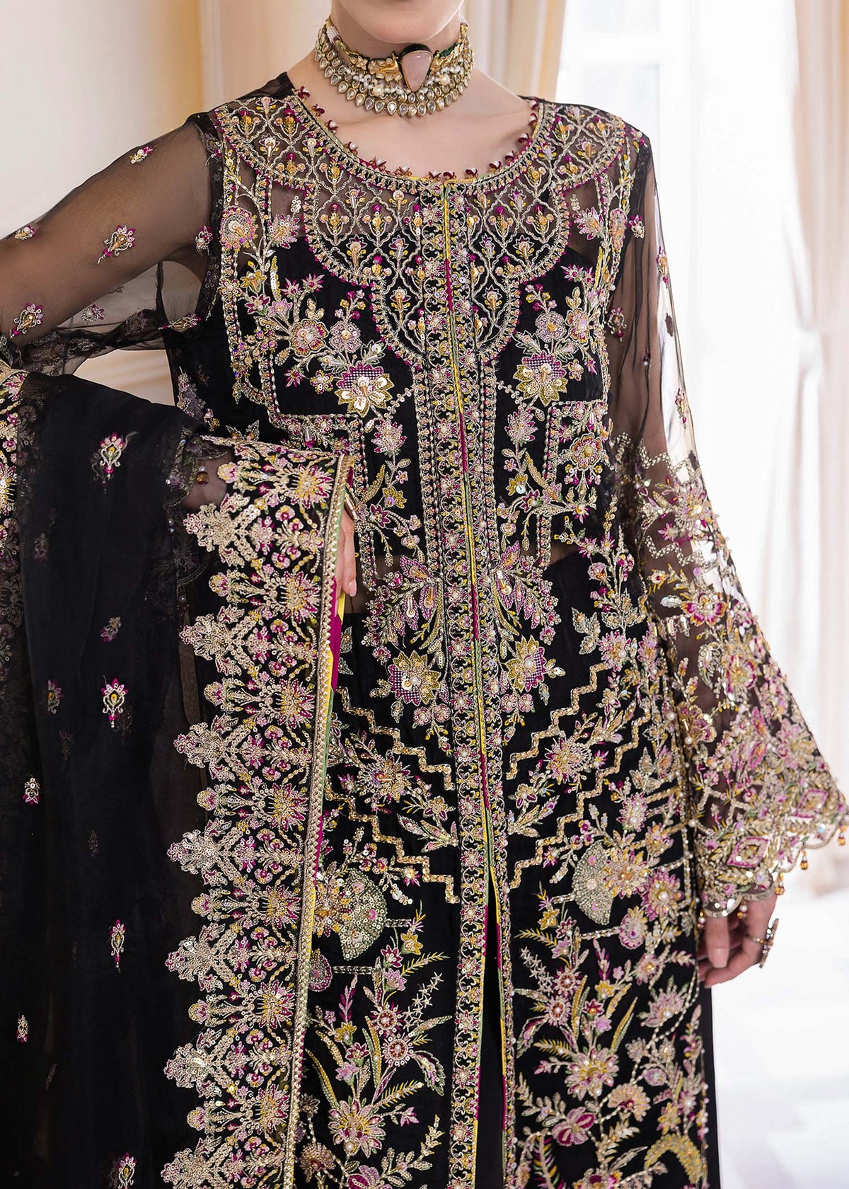 Kanwal Malik | Wedding Formals and Bridals | Sable by Kanwal Malik - Designer Dress - Type: Ladies Clothes - Available at Libayah - 100% Original