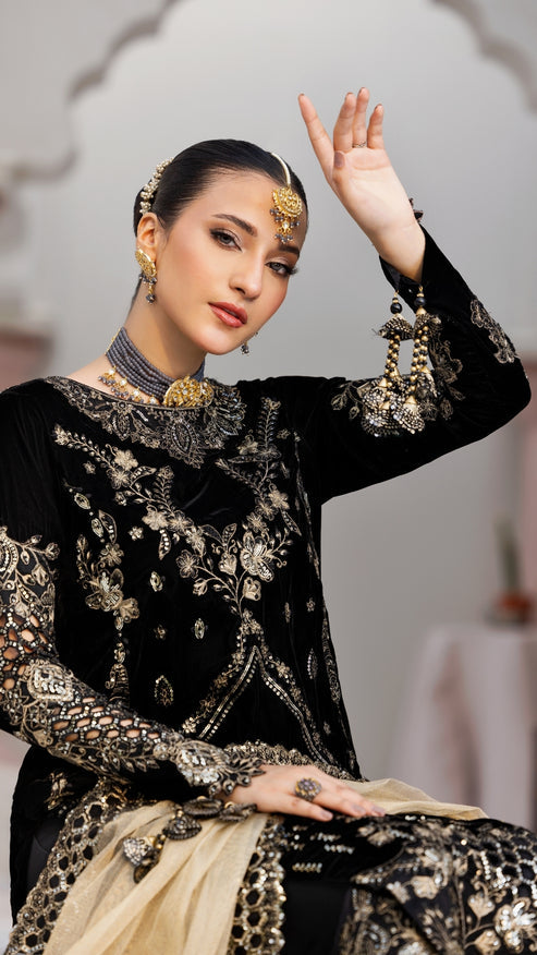 Zebtan | Andaz e Makhmal | ZAM-10 by Zebtan - Designer Dress - Type: Ladies Clothes - Available at Libayah - 100% Original