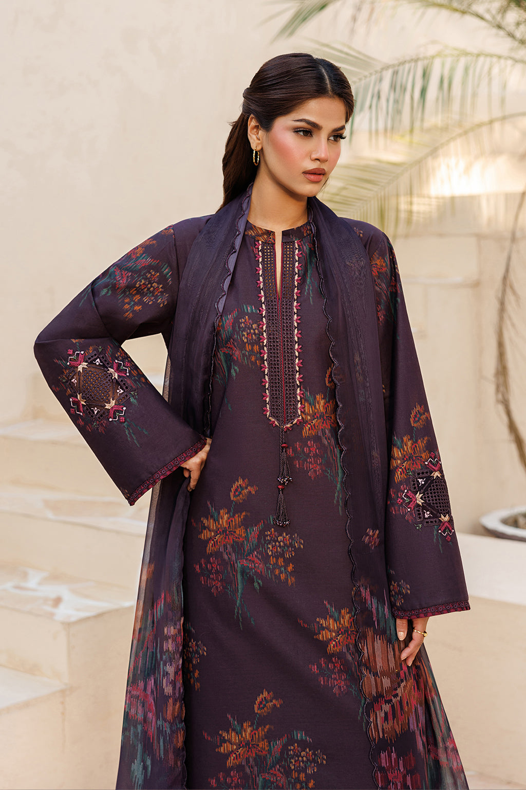 Iznik | Printed Lawn 26 | UE-664 Printed Lawn by Iznik - Designer Dress  - Type : Ladies Clothes - Available at Libayah - 100% Original 