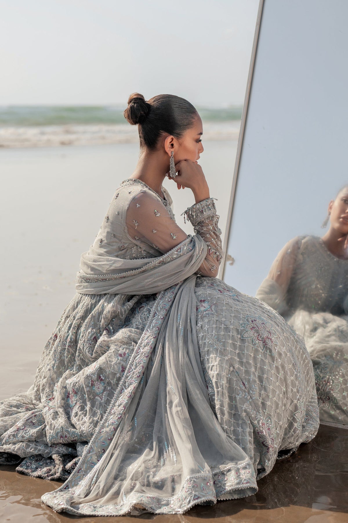 Naqshi | Sahil Kinaray | VALERIA by Naqshi - Designer Dress - Type: Ladies Clothes - Available at Libayah - 100% Original