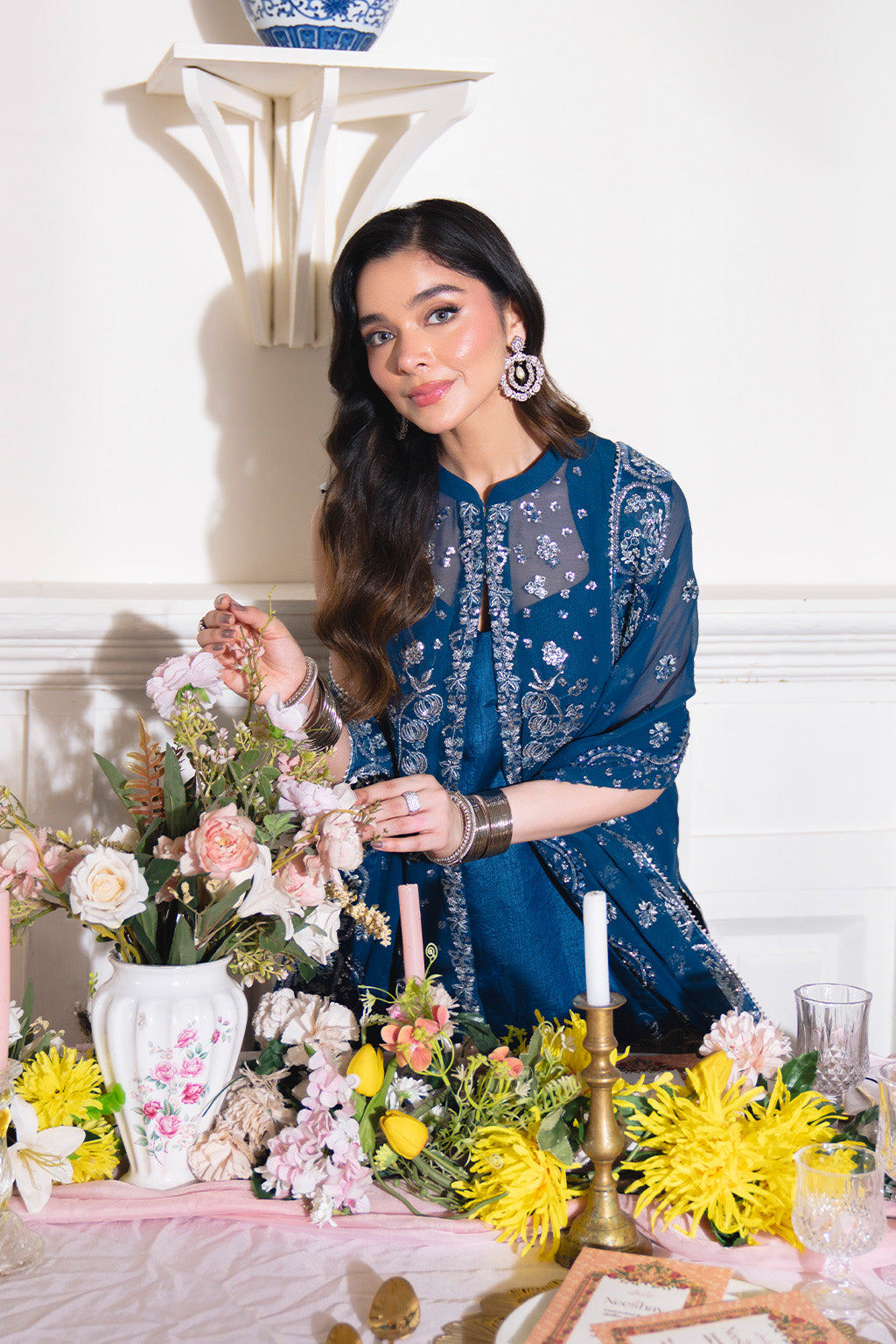 Neeshay | Dastaan Formals 25 | Aabirah by Neeshay - Designer Dress  - Type : Ladies Clothes - Available at Libayah - 100% Original 