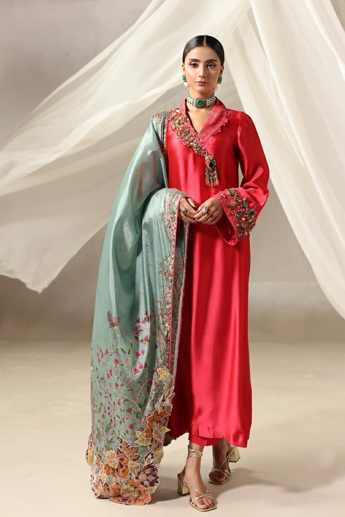 Musferah Saad | Into Twilight | Elara by Musferah Saad - Designer Dress  - Type : Ladies Clothes - Available at Libayah - 100% Original 