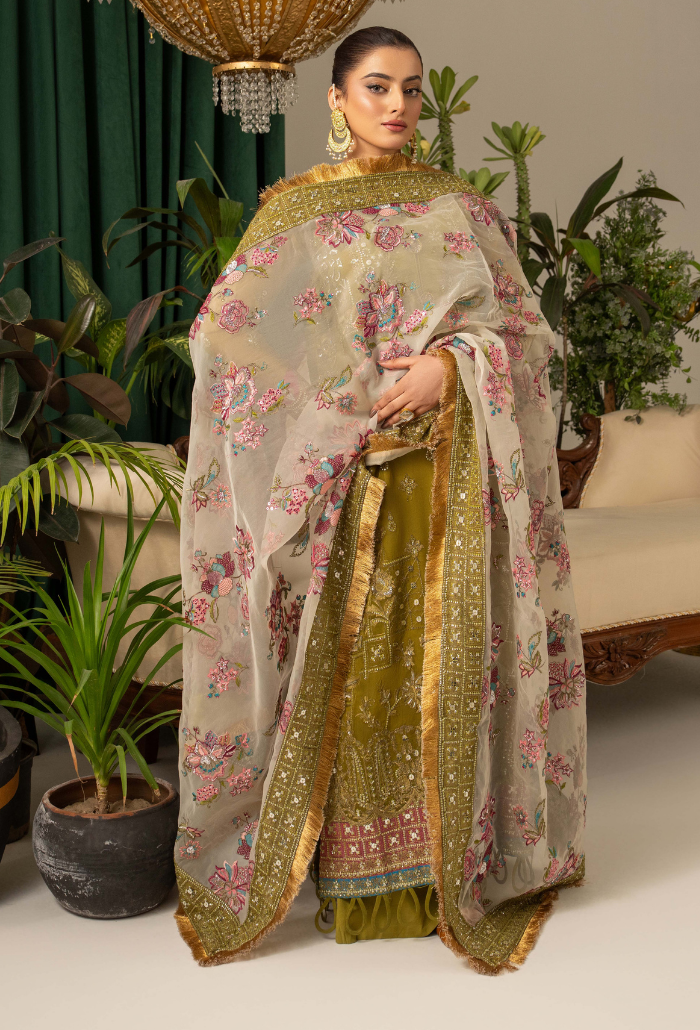 Humdum | Chiffon Collection | HOC - D01 by Humdum - Designer Dress - Type: Ladies Clothes - Available at Libayah - 100% Original