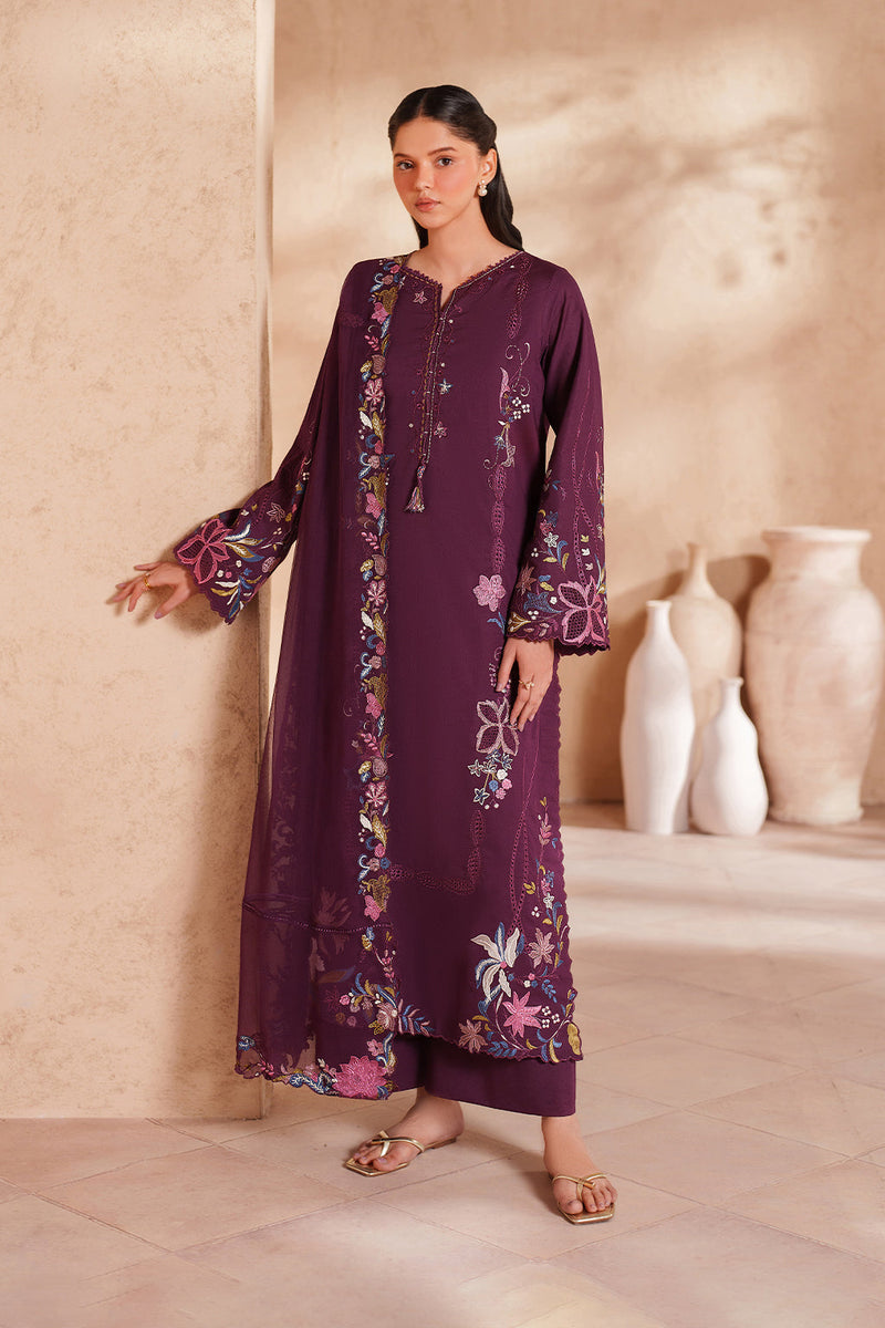 Iznik | Eid lawn | EL-03 Embroidered Lawn by Iznik - Designer Dress  - Type : Ladies Clothes - Available at Libayah - 100% Original 