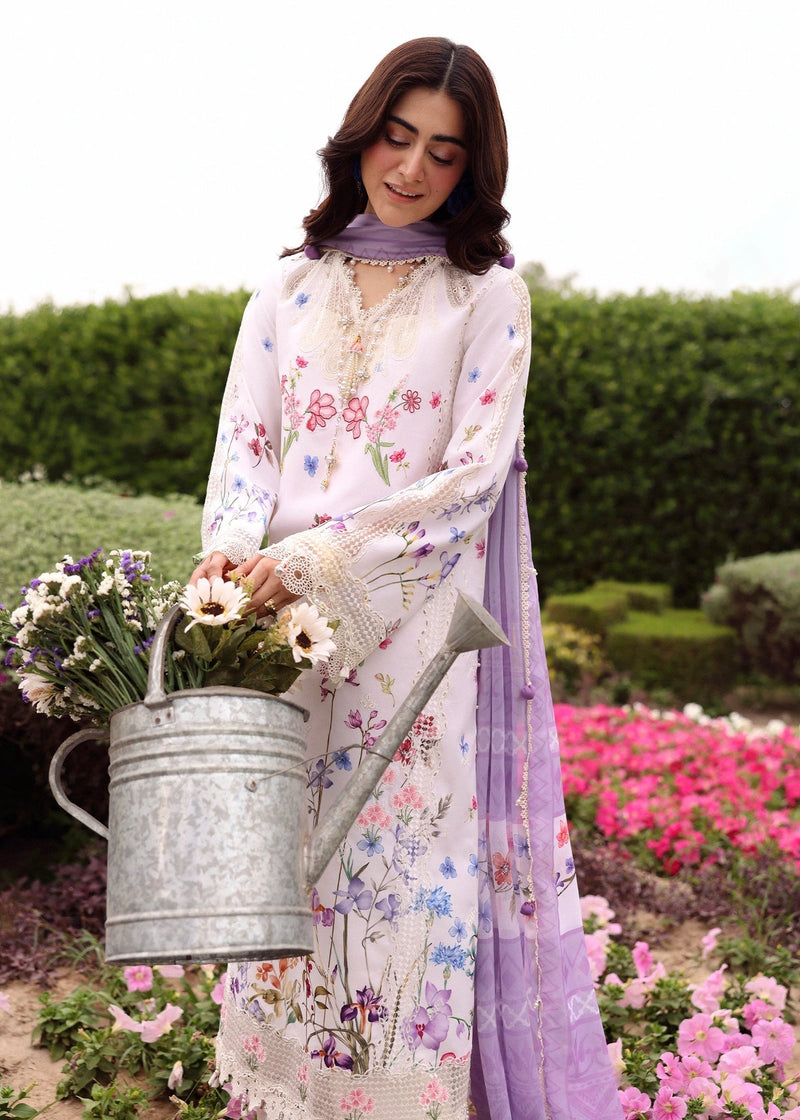 Sardinia | Embroidered Lawn Edit 26 | Lavender Clouds by Sardinia - Designer Dress  - Type : Ladies Clothes - Available at Libayah - 100% Original 