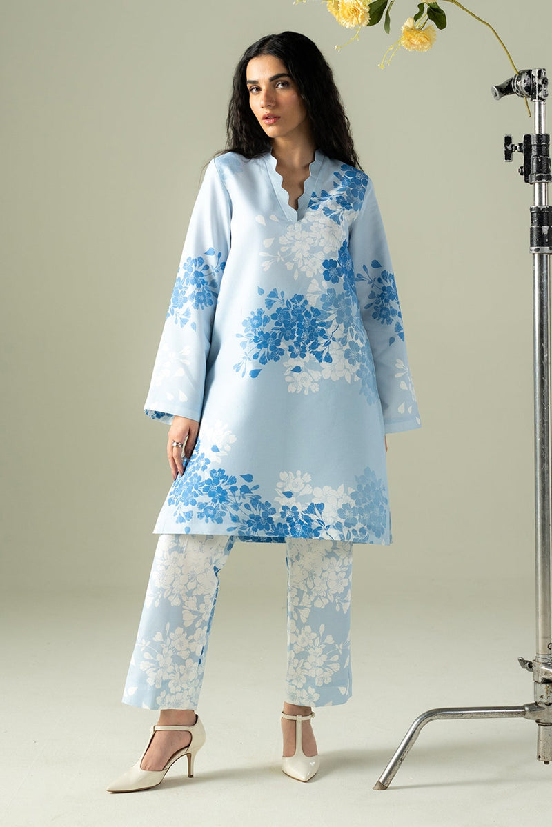 Baroque | Luxury Pret 24 | LAWN UF-589 by Baroque - Designer Dress - Type: Ladies Clothes - Available at Libayah - 100% Original