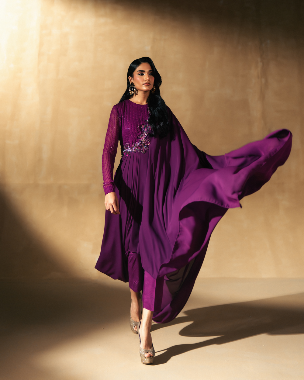 Vasal | Zyra Luxe Pret 26 | Divine drape by Vasal - Designer Dress  - Type : Ladies Clothes - Available at Libayah - 100% Original 