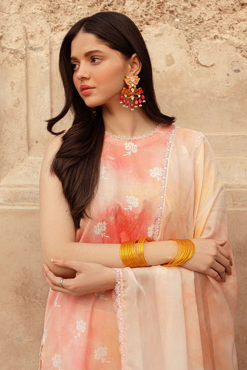 Cross Stitch | Premium Lawn 24 | PEACH BLUSH