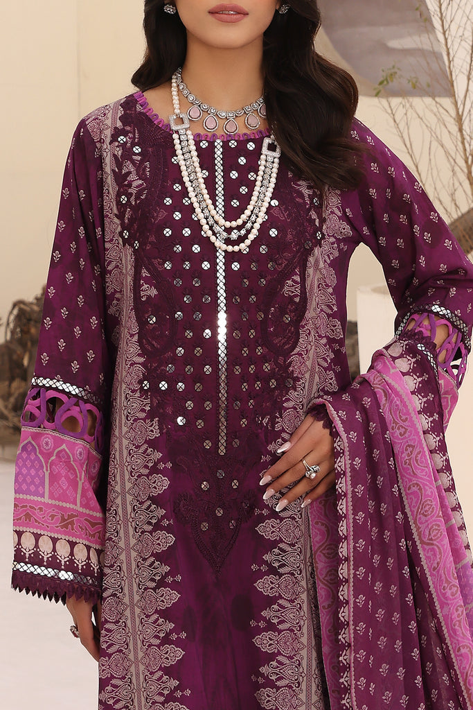 Charizma | Naranji Embroidered Lawn 24 | CN4-003 by Charizma - Designer Dress - Type: Ladies Clothes - Available at Libayah - 100% Original
