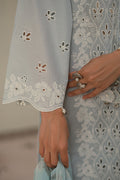 Cross Stitch | Chikankari Lawn 24 | BLUE FLAIR by Cross Stitch - Designer Dress - Type: Ladies Clothes - Available at Libayah - 100% Original