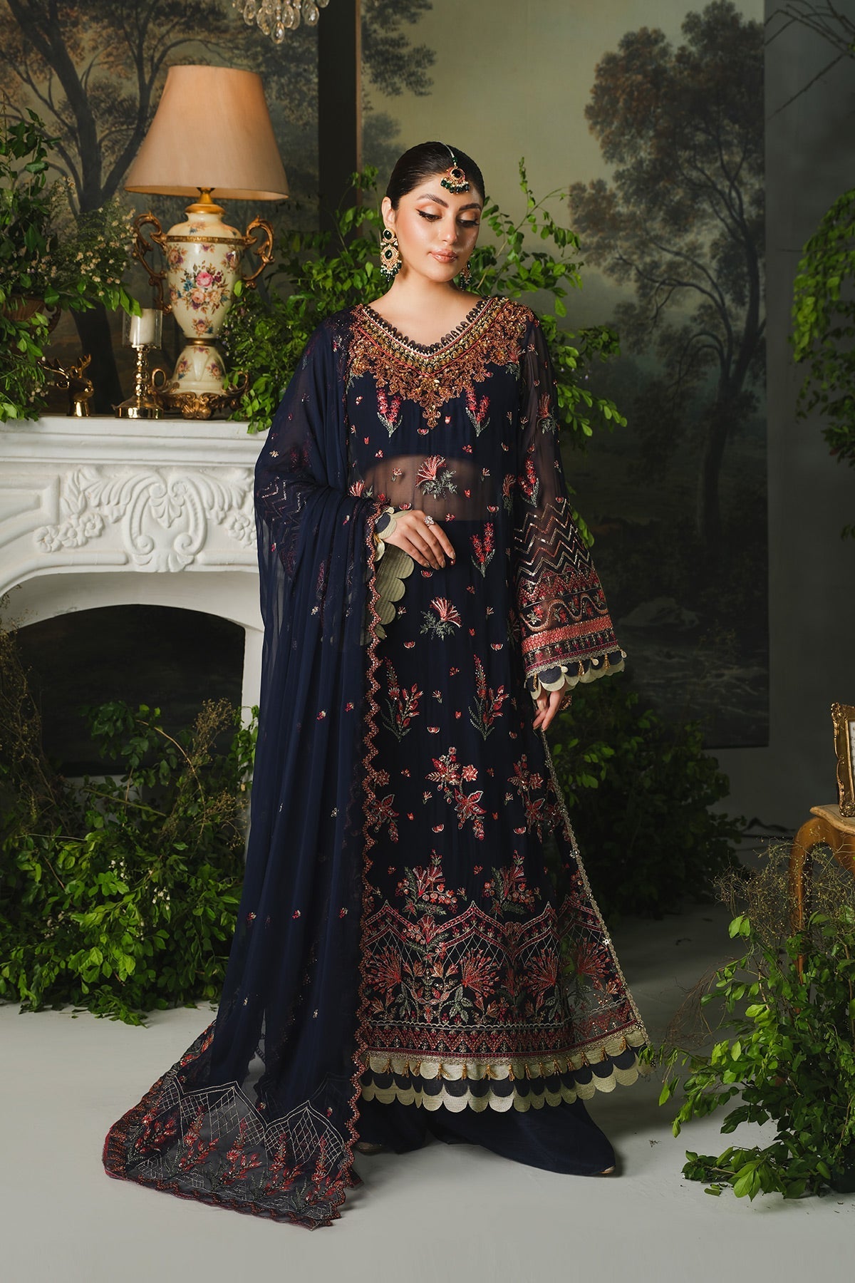 Paras by Pasha | Ayla Luxury Formals | PR102 Midnight by Paras by Pasha - Designer Dress - Type: Ladies Clothes - Available at Libayah - 100% Original