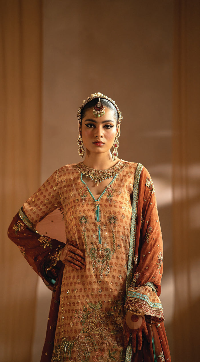 Myeesha | Nayab Formals | Marjan by Myeesha - Designer Dress - Type: Ladies Clothes - Available at Libayah - 100% Original