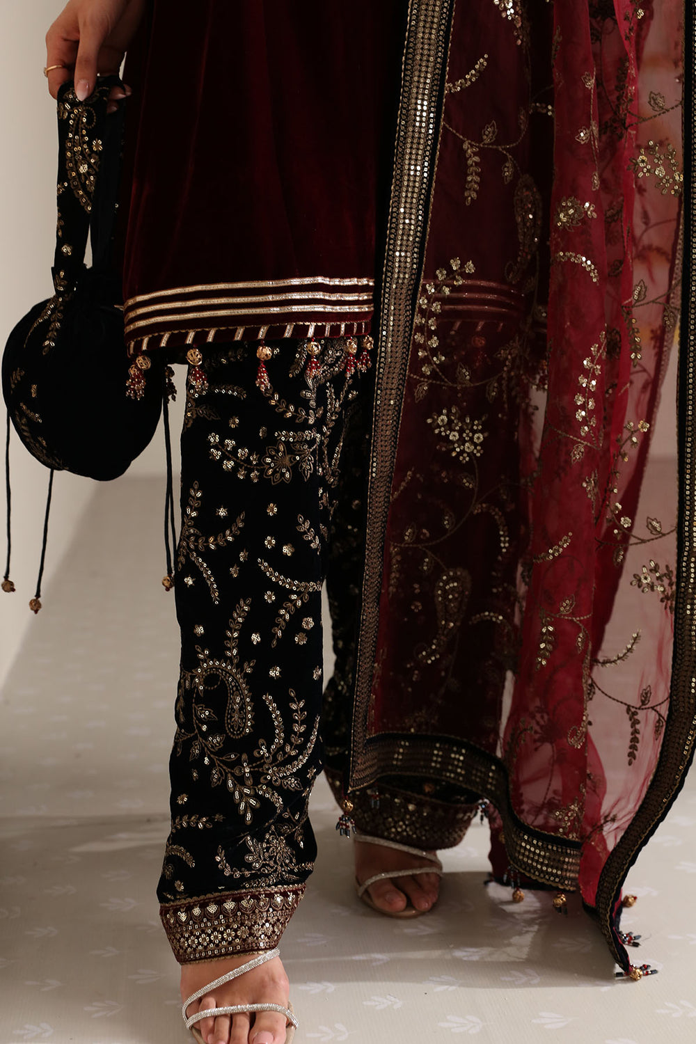 Jazmin | Velvet Edit 24 | Velvet Formal VF-2018 by Jazmin - Designer Dress - Type: Formal - Available at Libayah - 100% Original