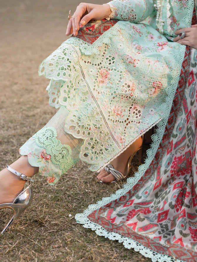 Faiza Faisal | Maya Luxury Lawn | Julia by Faiza Faisal - Designer Dress - Type: Ladies Clothes - Available at Libayah - 100% Original