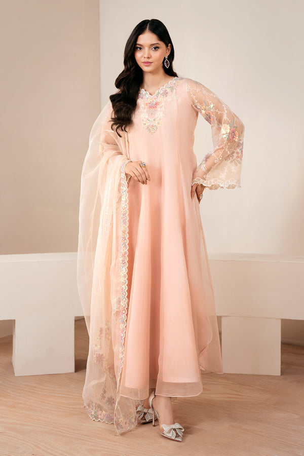 Baroque | Luxury Pret 25 | EMBROIDERED CHIFFON PR-1054 by Baroque - Designer Dress  - Type : Ladies Clothes - Available at Libayah - 100% Original 