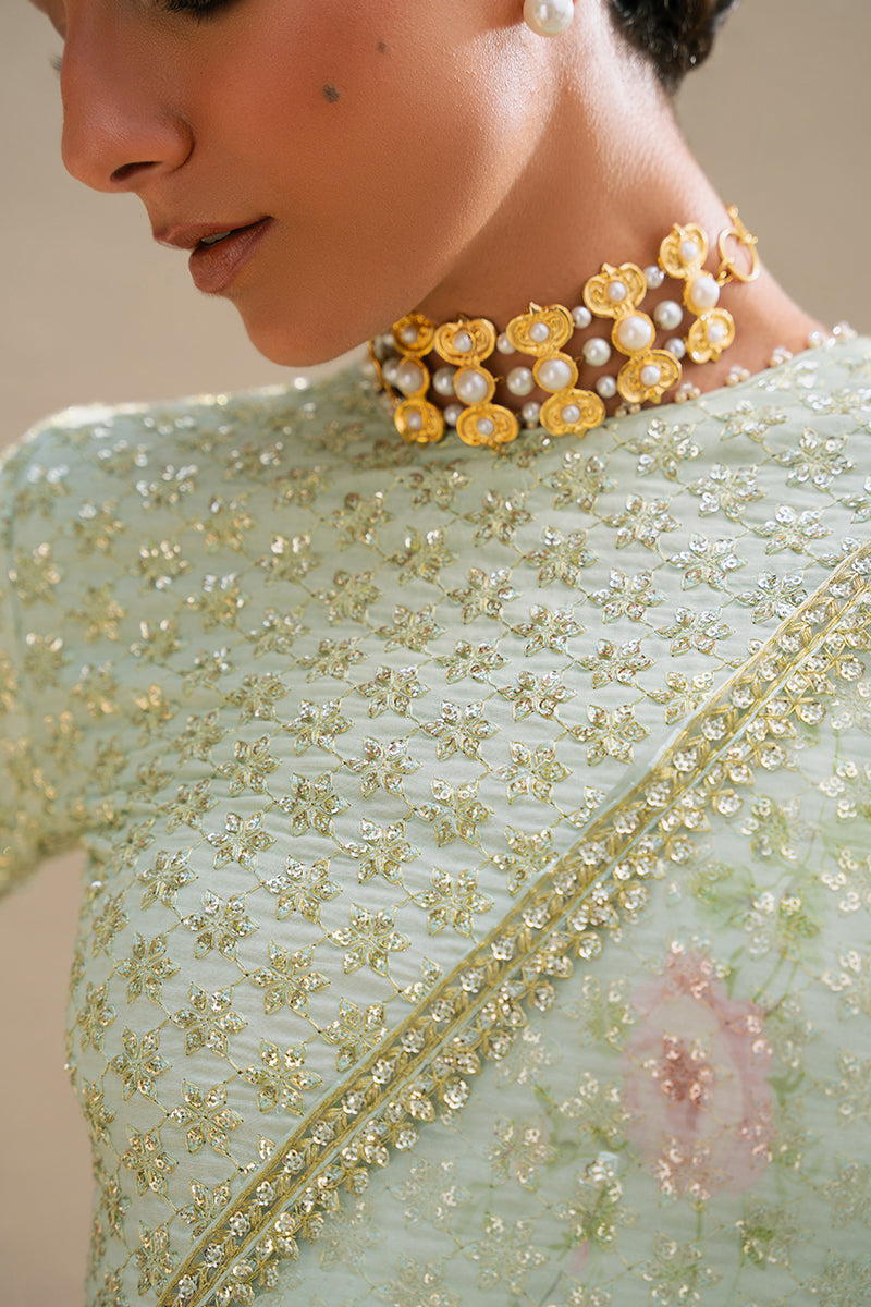 Cross Stitch | Wedding Collection 24 | TRANQUIL HAZE by Cross Stitch - Designer Dress - Type: Formal - Available at Libayah - 100% Original