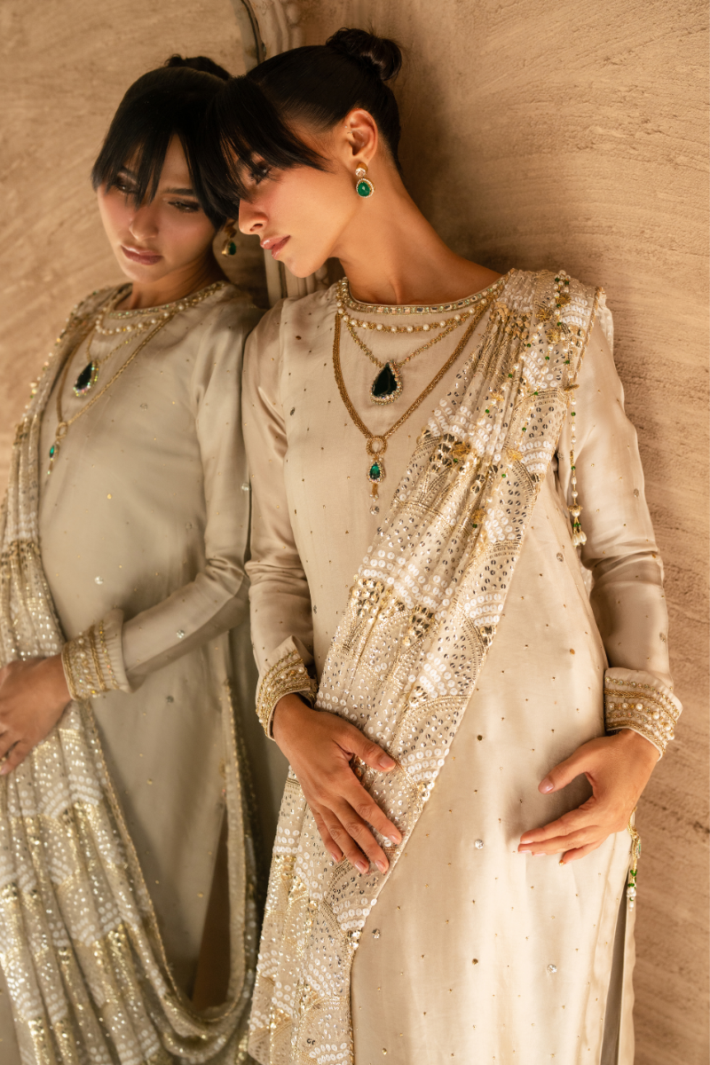 Sana Abbas | Zalea Formals | YASMINE by Sana Abbas - Designer Dress  - Type : Ladies Clothes - Available at Libayah - 100% Original 