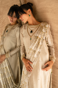 Sana Abbas | Zalea Formals | YASMINE by Sana Abbas - Designer Dress  - Type : Ladies Clothes - Available at Libayah - 100% Original 