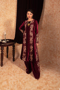 Fozia Khalid | Velvet Deck | Duchess by Fozia Khalid - Designer Dress - Type: Formal - Available at Libayah - 100% Original