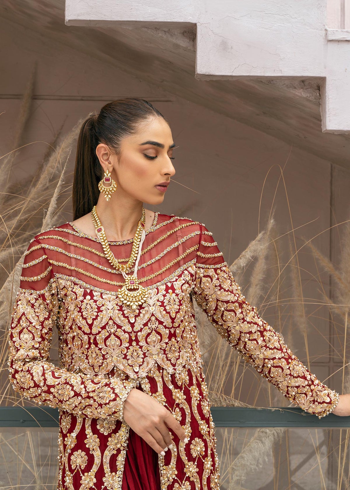 Kanwal Malik | Wedding Formals and Bridals | ATHEN by Kanwal Malik - Designer Dress - Type: Ladies Clothes - Available at Libayah - 100% Original