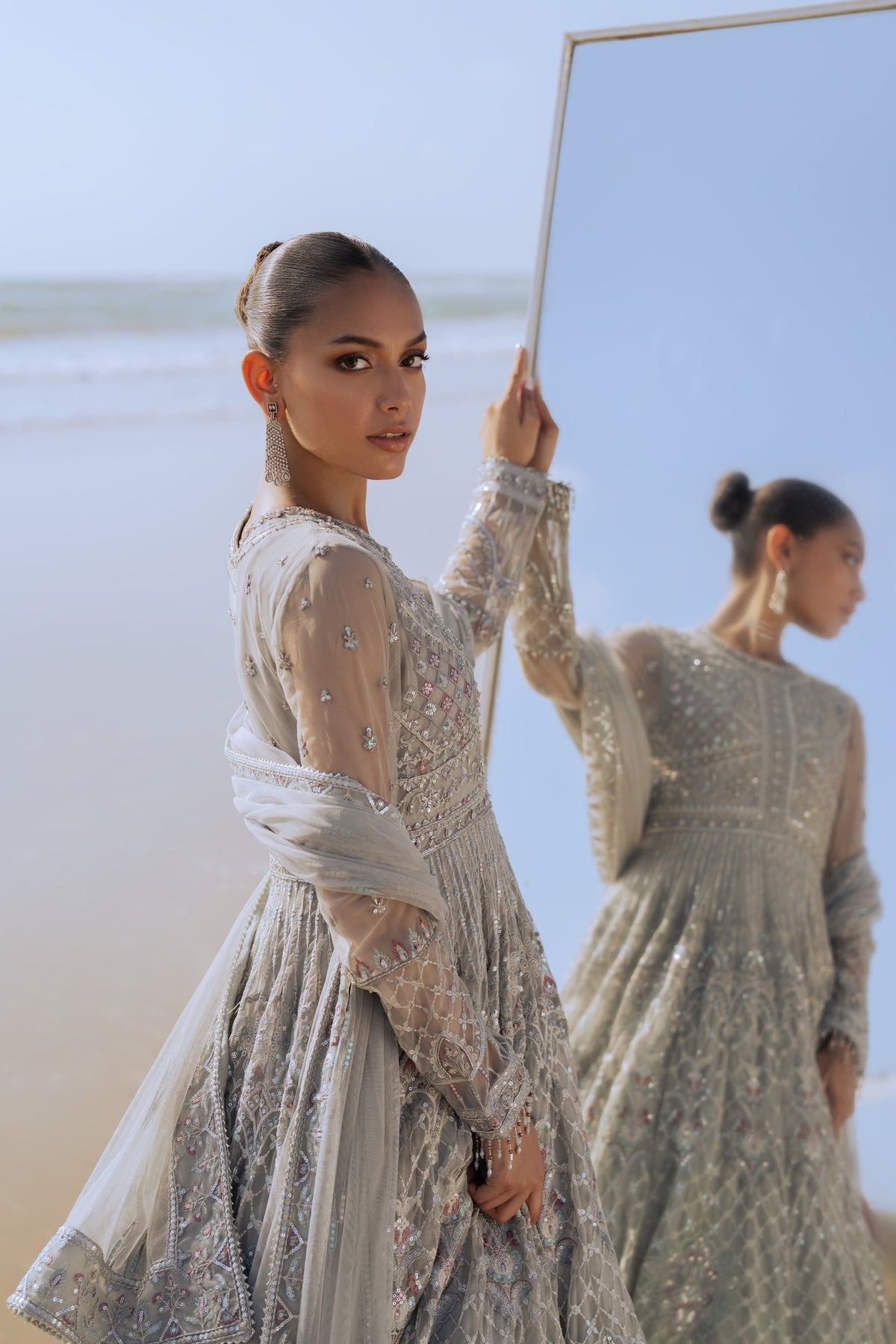 Naqshi | Sahil Kinaray | VALERIA by Naqshi - Designer Dress - Type: Ladies Clothes - Available at Libayah - 100% Original