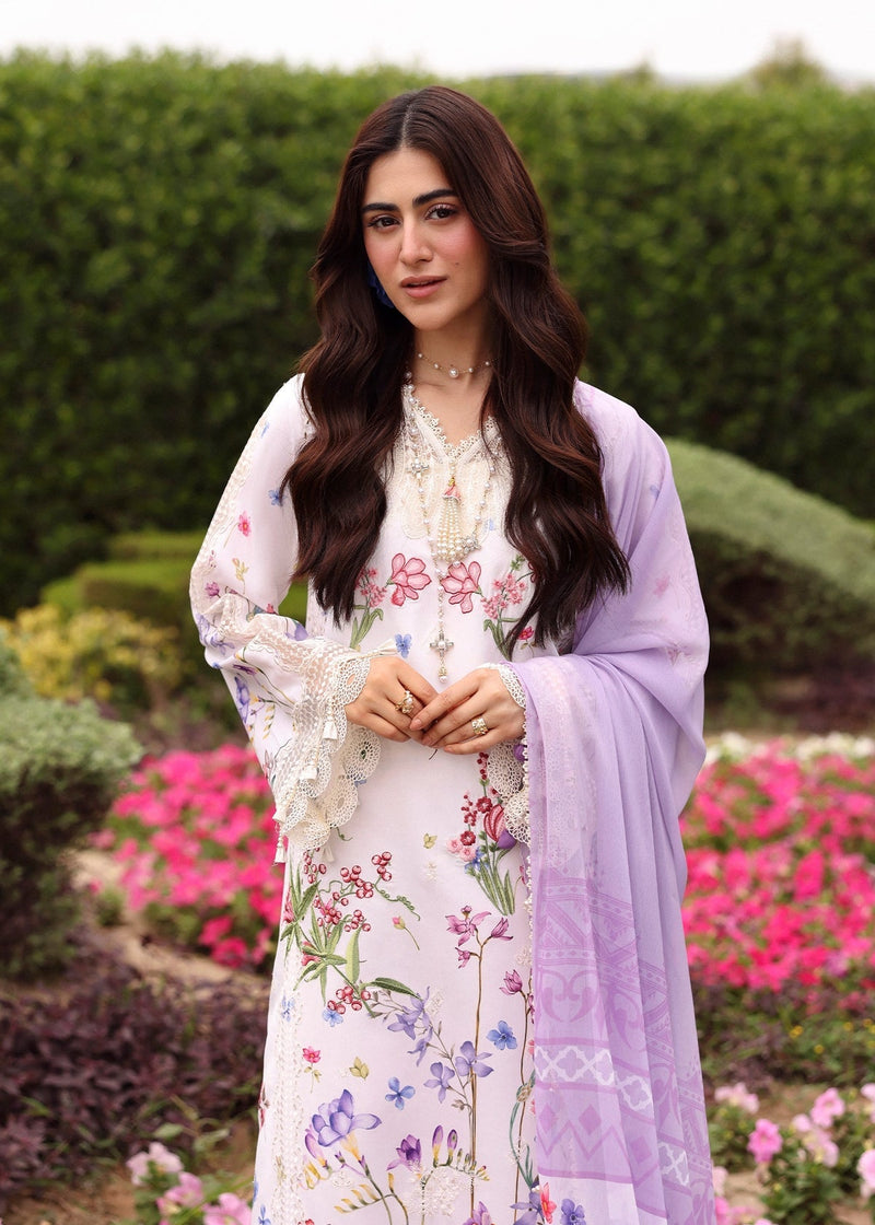 Sardinia | Embroidered Lawn Edit 26 | Lavender Clouds by Sardinia - Designer Dress  - Type : Ladies Clothes - Available at Libayah - 100% Original 