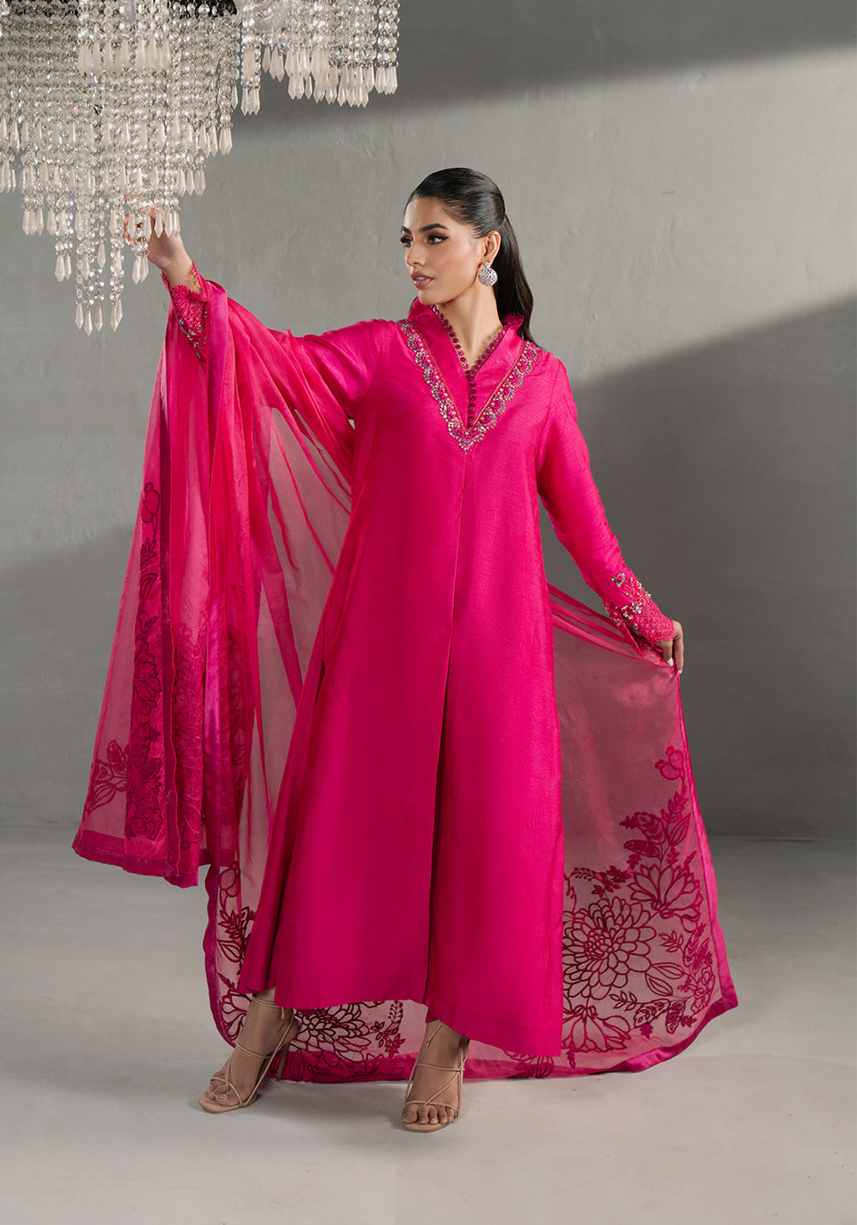 Zarqash | Silk Edit | ZQS 007 EVA by Zarqash - Designer Dress - Type: Ladies Clothes - Available at Libayah - 100% Original