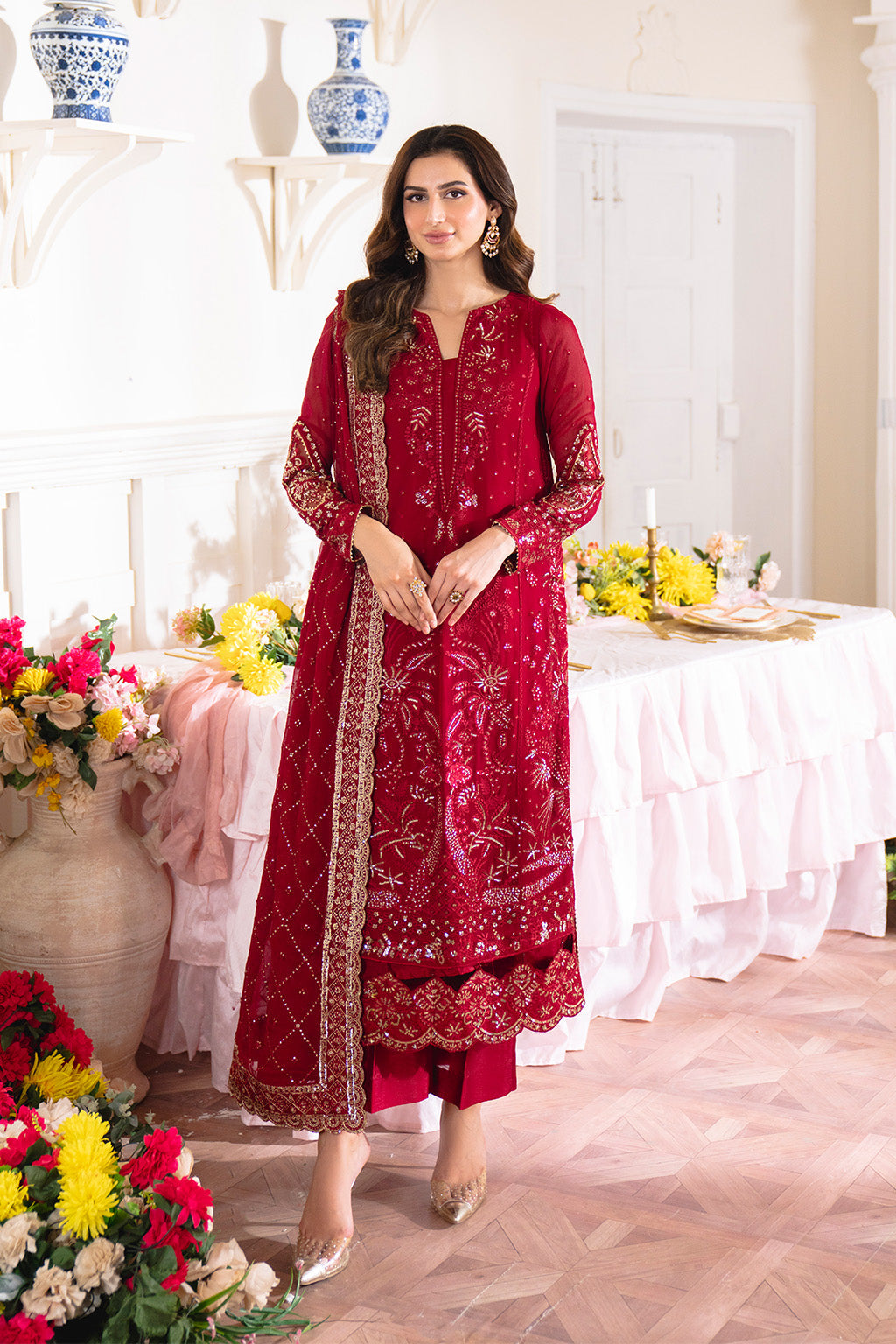 Neeshay | Dastaan Formals 25 | Gulzaib by Neeshay - Designer Dress  - Type : Ladies Clothes - Available at Libayah - 100% Original 