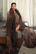 Erum Khan | Eid Edit 25 | Mocha Muse by Erum Khan - Designer Dress - Type: Ladies Clothes - Available at Libayah - 100% Original