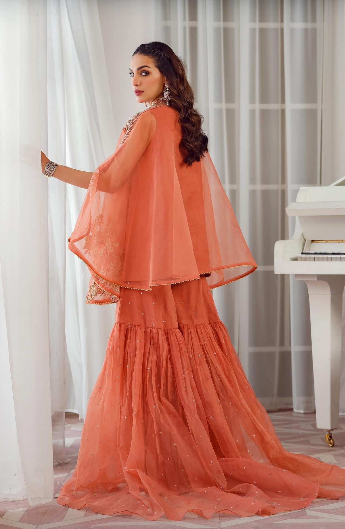 Mina Kashif | Luxury Pret | MK23-12-A/B by Mina Kashif - Designer Dress - Type: Formal - Available at Libayah - 100% Original